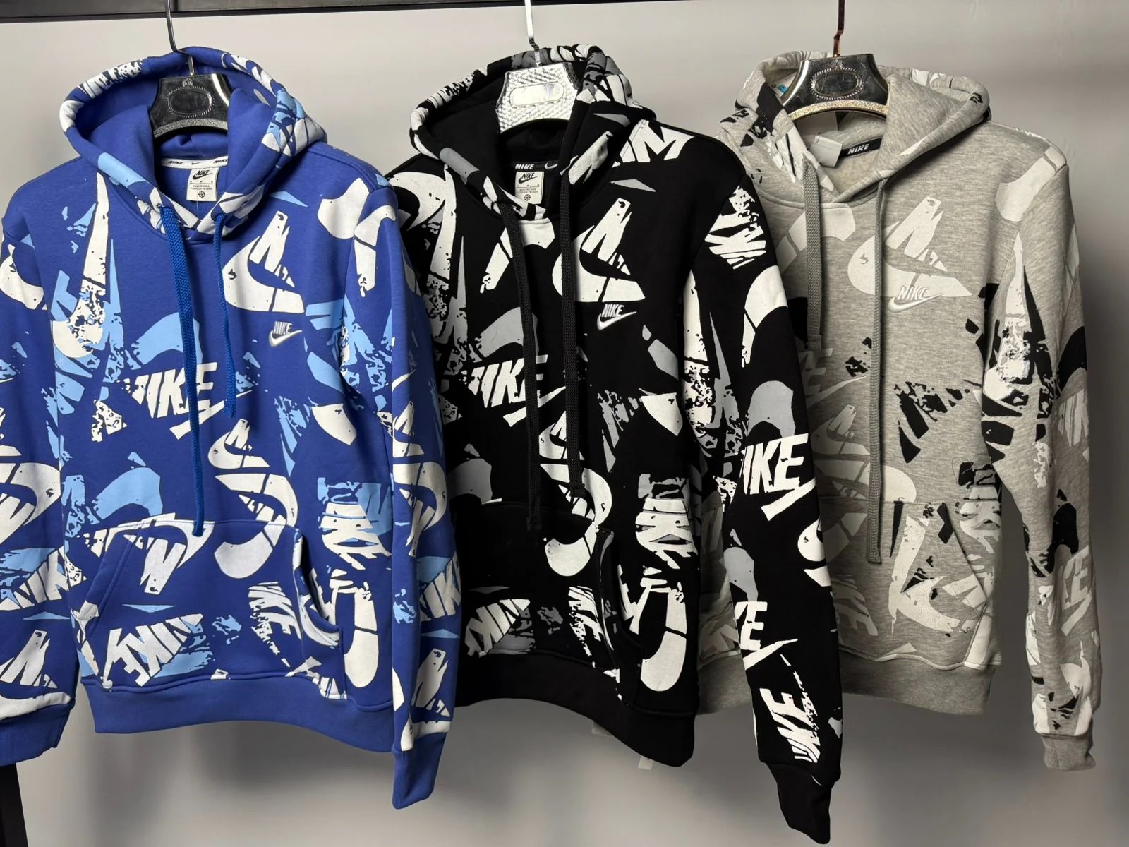 Nike Sportswear All-Over Print 'Logo Mashup' Hoodie